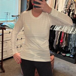 Women's White Long Sleeve Zyia